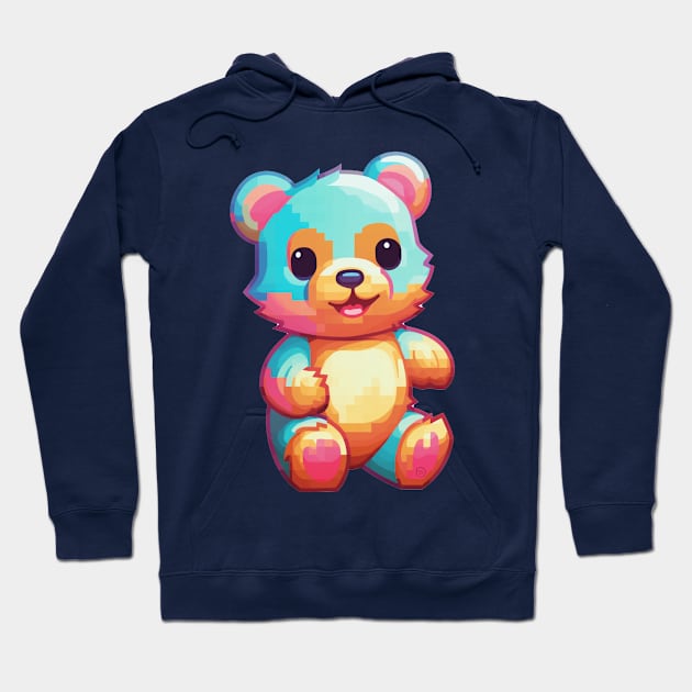 Teddy Bear Hoodie by So Red The Poppy